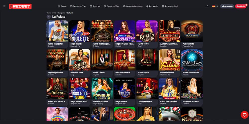 1RedBet casino ruletas